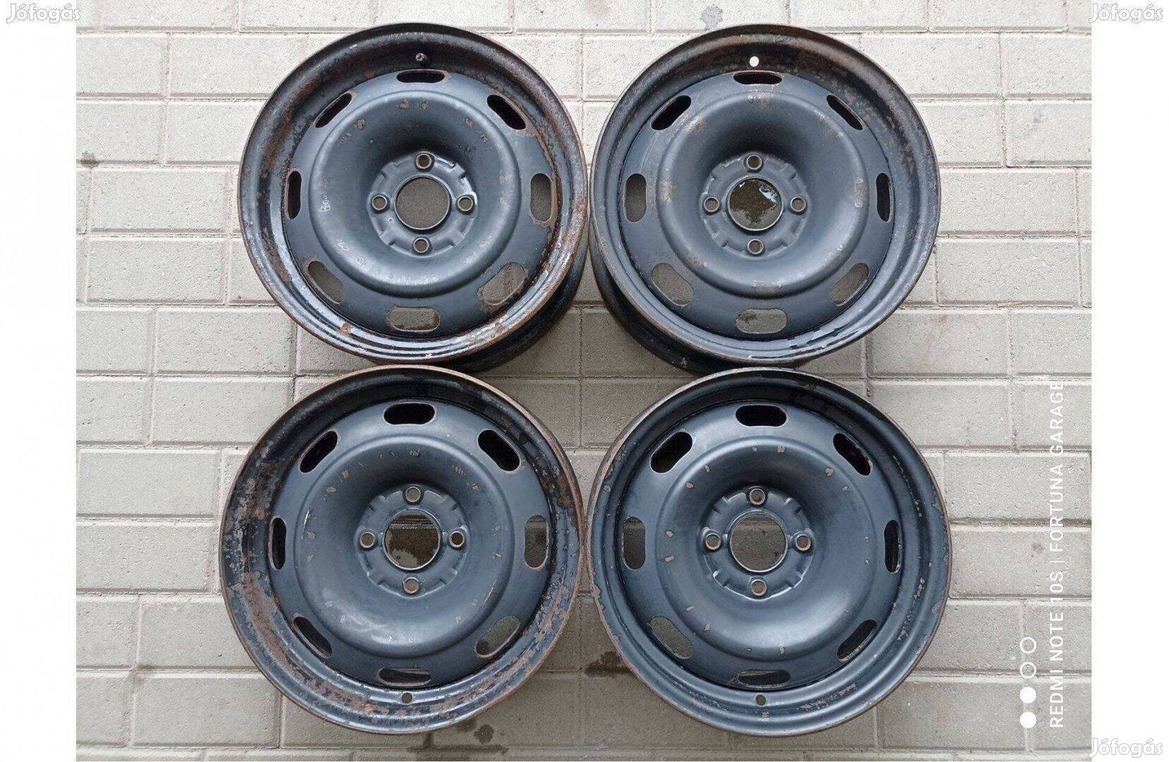 15" 4x108 Peugeot / Citroen használt lemezfelni garnitúra (370)