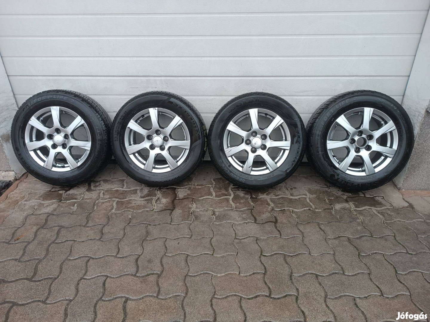 15" 5x100 ATS VW/Seat/Skoda alufelni + nyári gumi eladó!