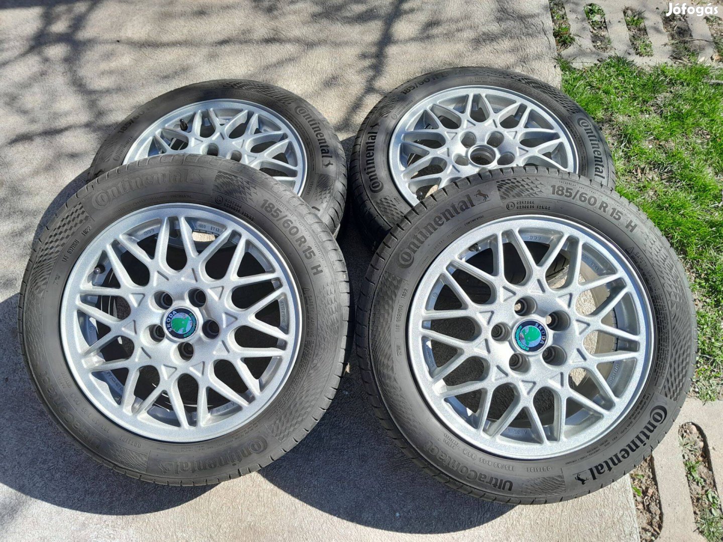 15" 5x100 BBS felni Continental gumikkal