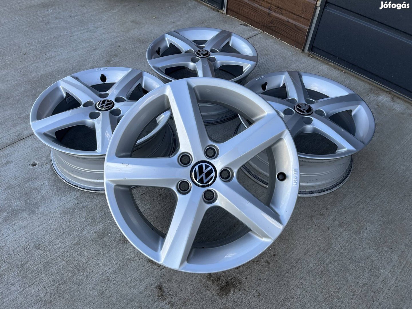 15" 5x100 VW "Aspen" gyári alufelni szett!