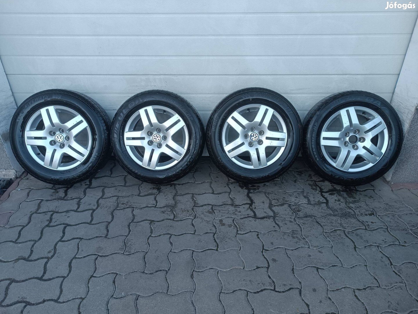 15" 5x100 VW /Seat /Skoda alufelni + nyári gumi eladó!