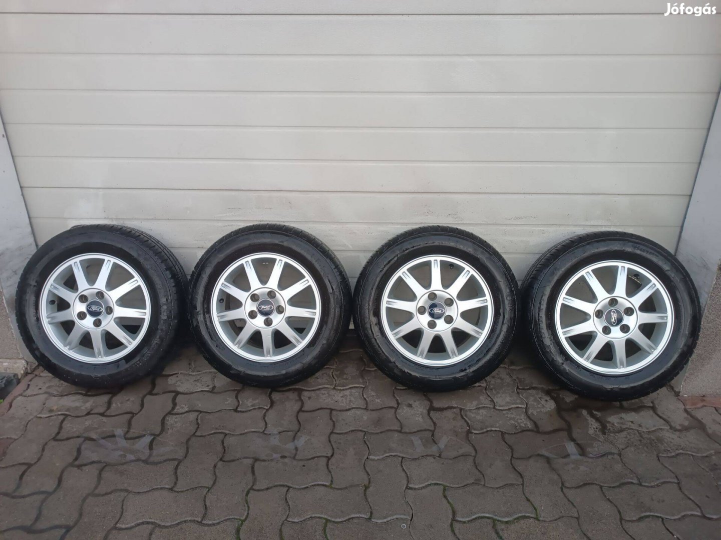 15" 5x108 Gyári Ford alfelni + újszerű nyári gumieladó!