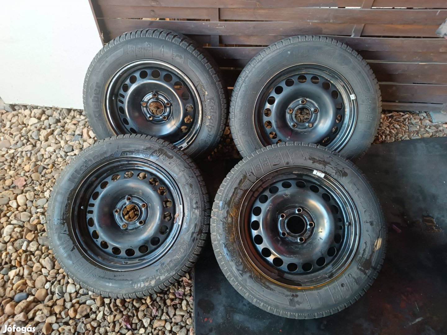 15" 5x110 Gyári Opel felni + téli gumi eladó!