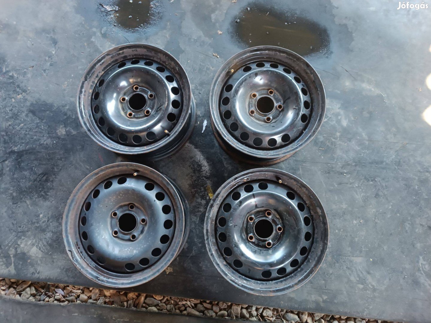 15" 5x110 Gyári Opel lemezfelni eladó!