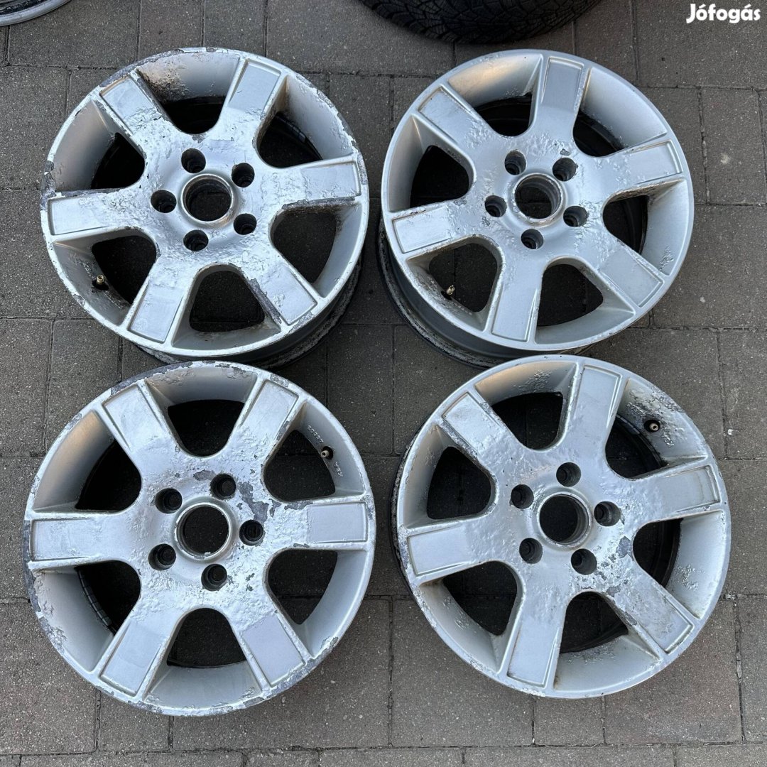 15" 5x112 6J ET40 VW alufelni festéshibás állapotban eladó