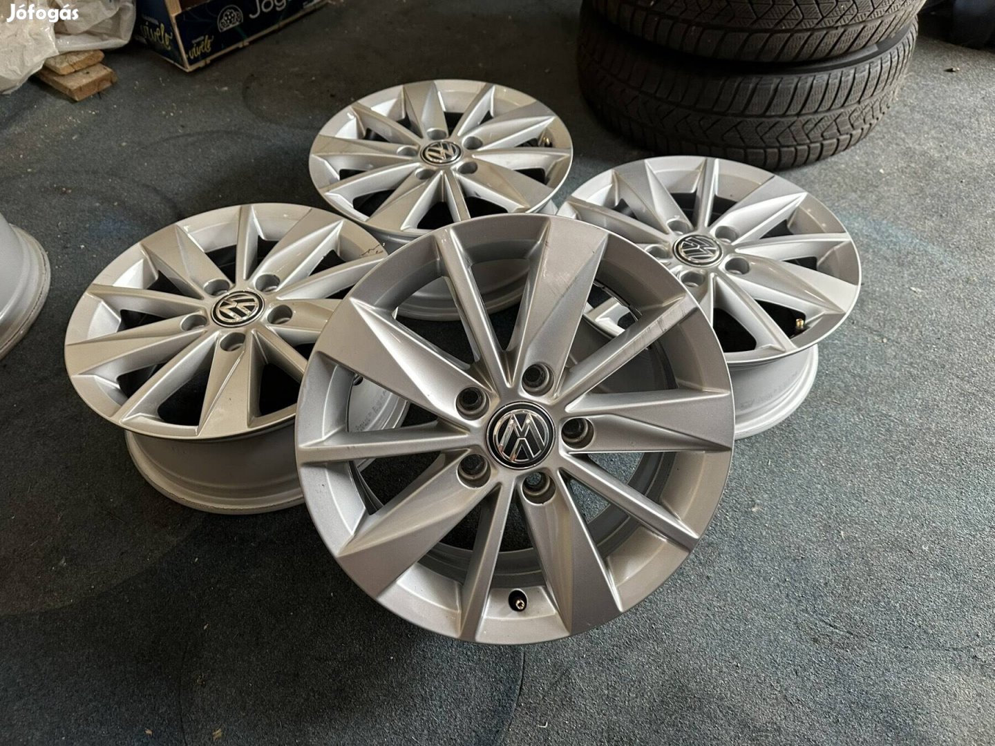 15" 5x112 VW Volkswagen Golf 7 gyári alufelni felni Audi Skoda Seat