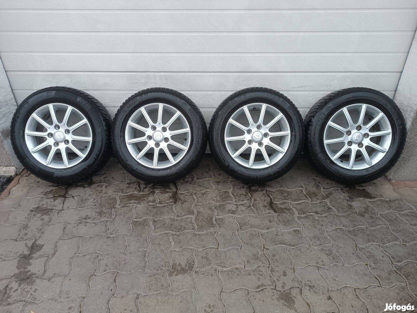 15" 5x114,3 Renault alufelni téli gumival eladó!