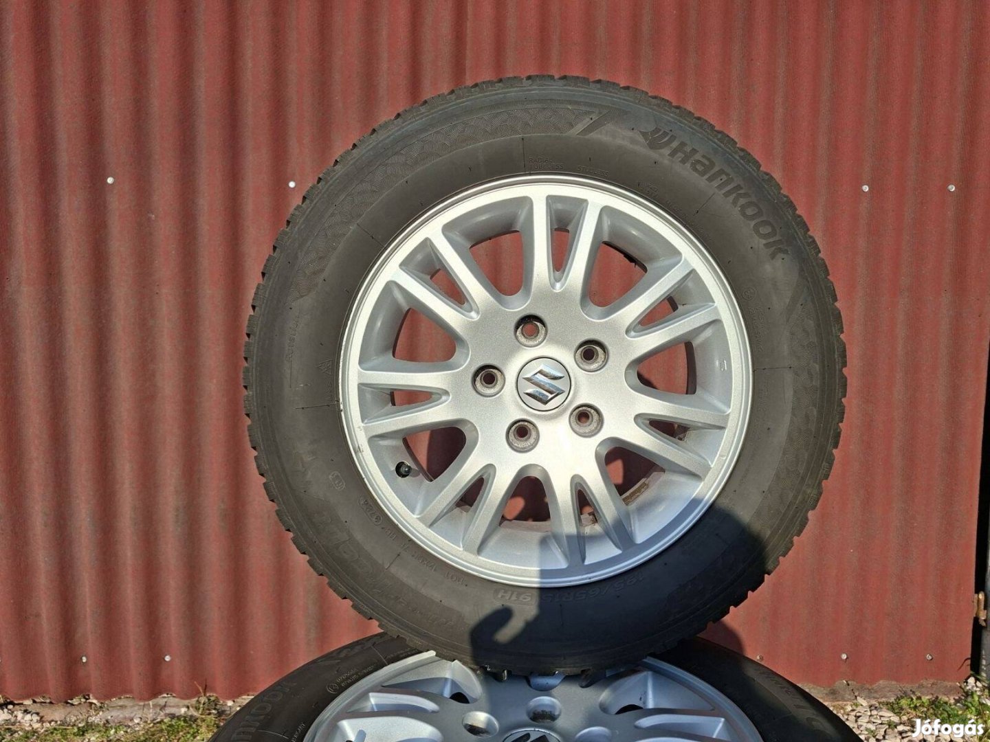 15" 5x114.3 gyári Suzuki Sx4 alufelni téligumikkal!