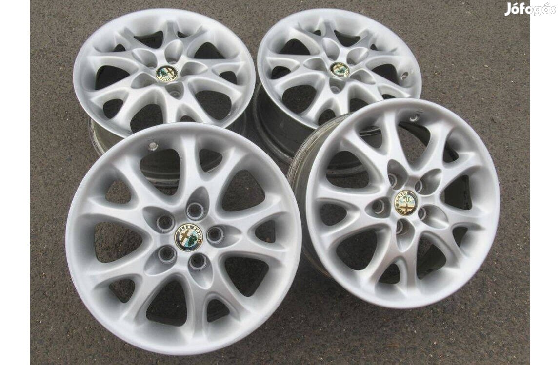 15" Alfa Romeo gyári alufelni 5x98 felni 147 felni