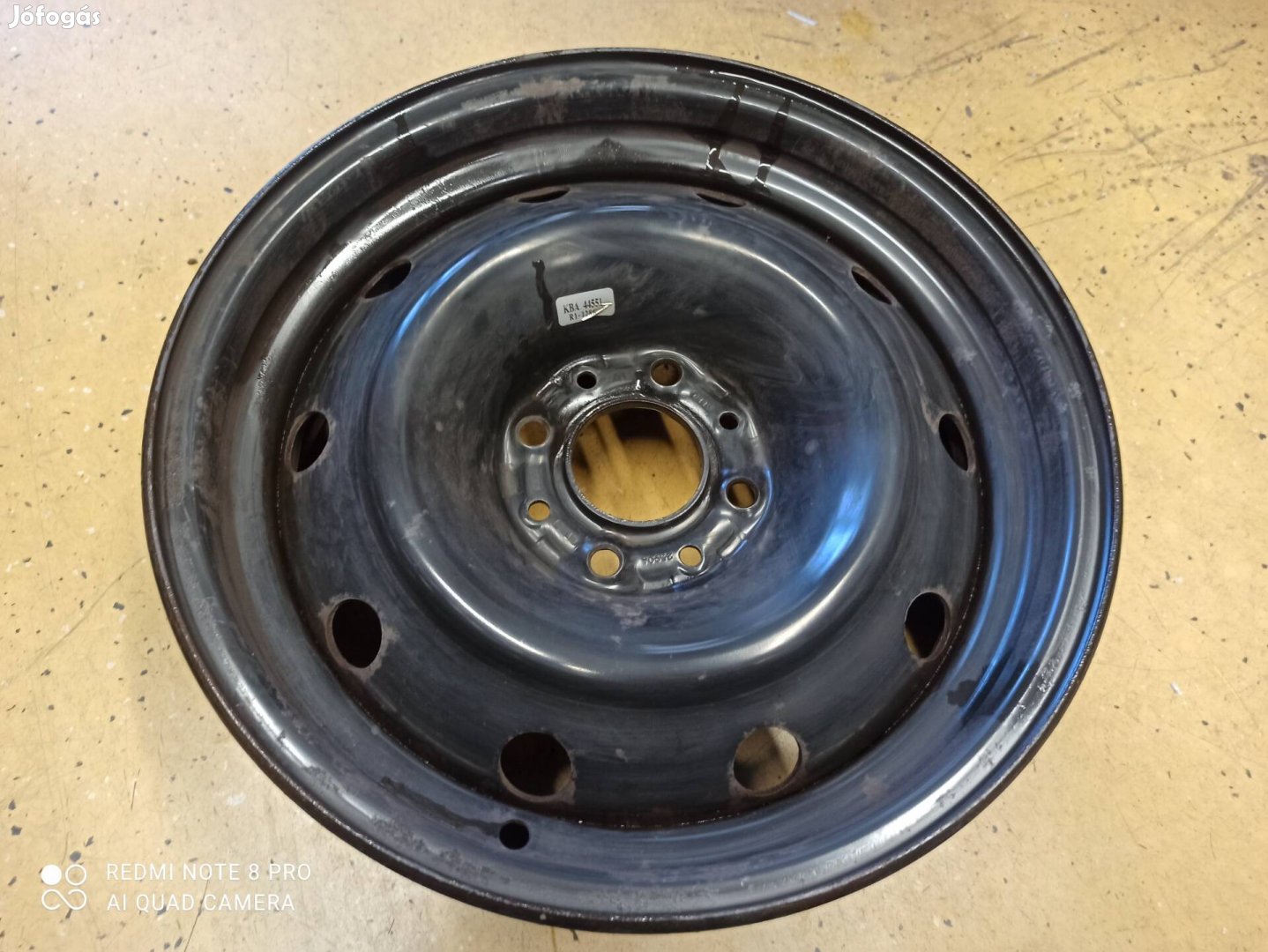 15" Citroën  lemez felni 4x108