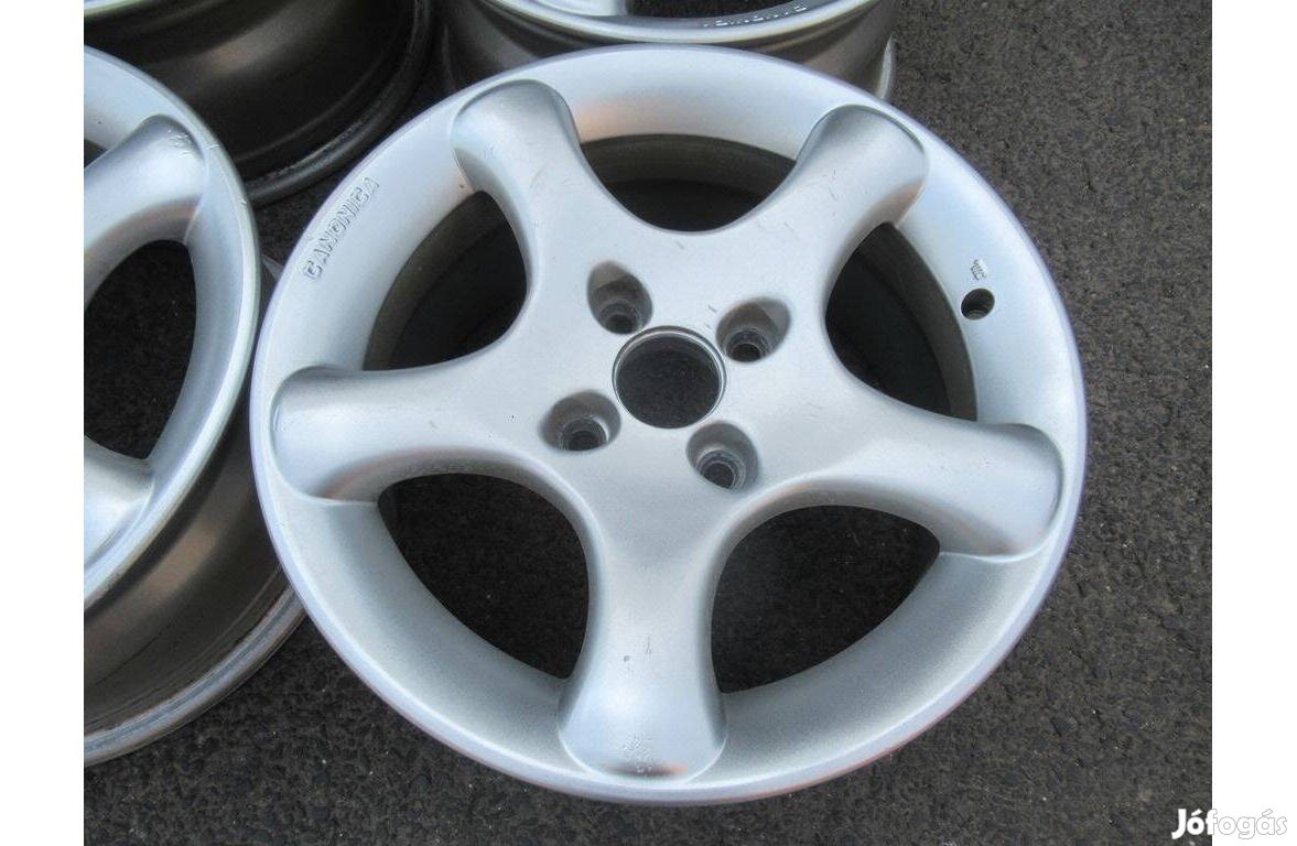 15" Fondmetal alufelni 4x108 felni Ford Fiesta Focus Citroen Peugeot