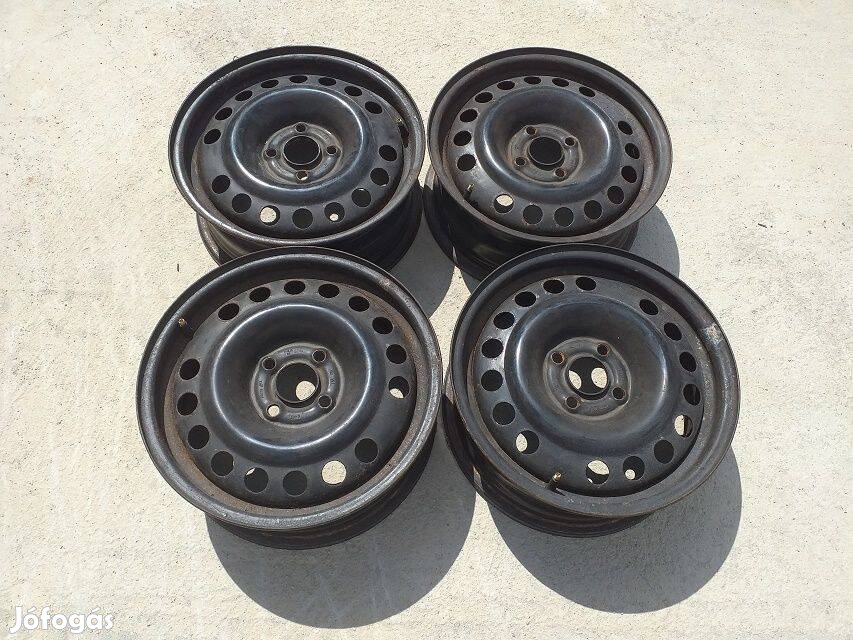 15" Opel Astra Corsa Meriva Fiat Grande Punto Evo 4x100 acélfelni