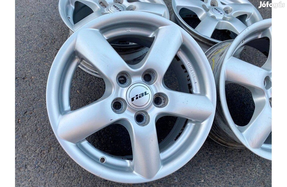 15" Rial alufelni 5x114.3 felni Mazda Hyundai Kia kerék