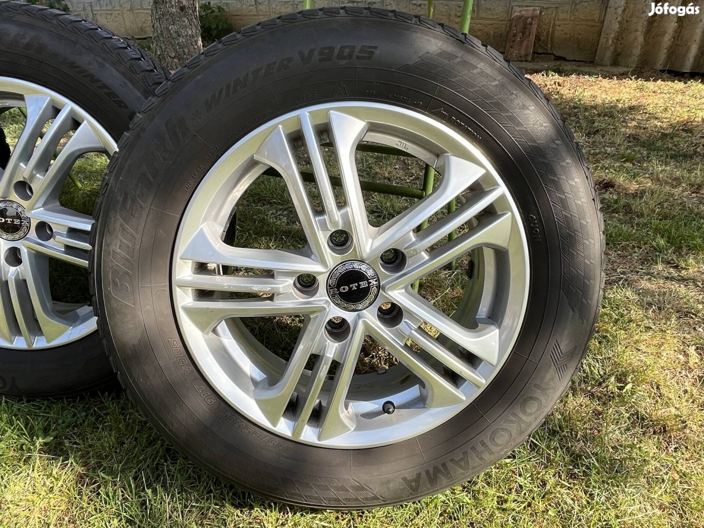 15" Rotex felni Yokohama téli gumival eladó