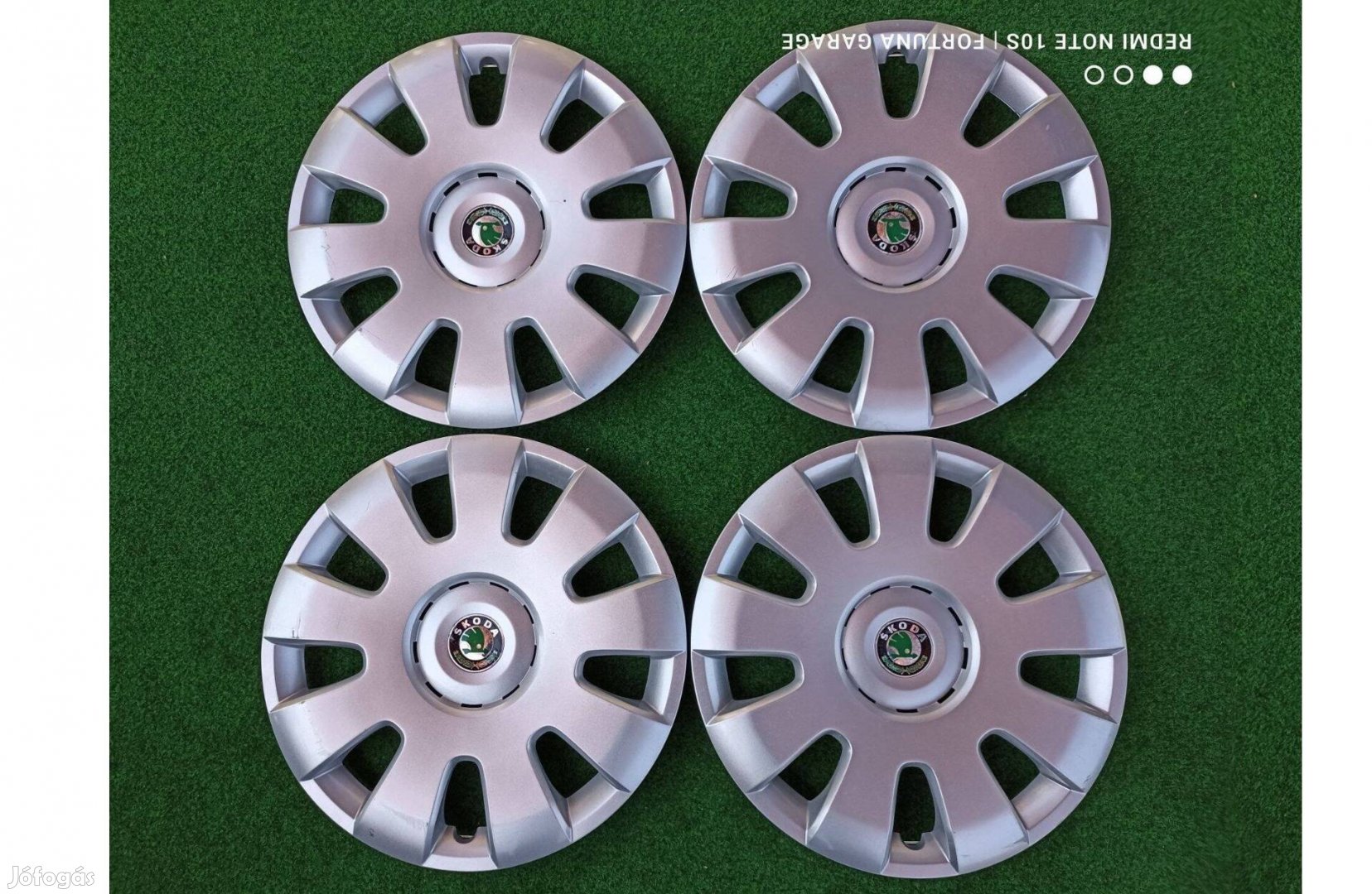 15" Skoda használt dísztárcsa (52)