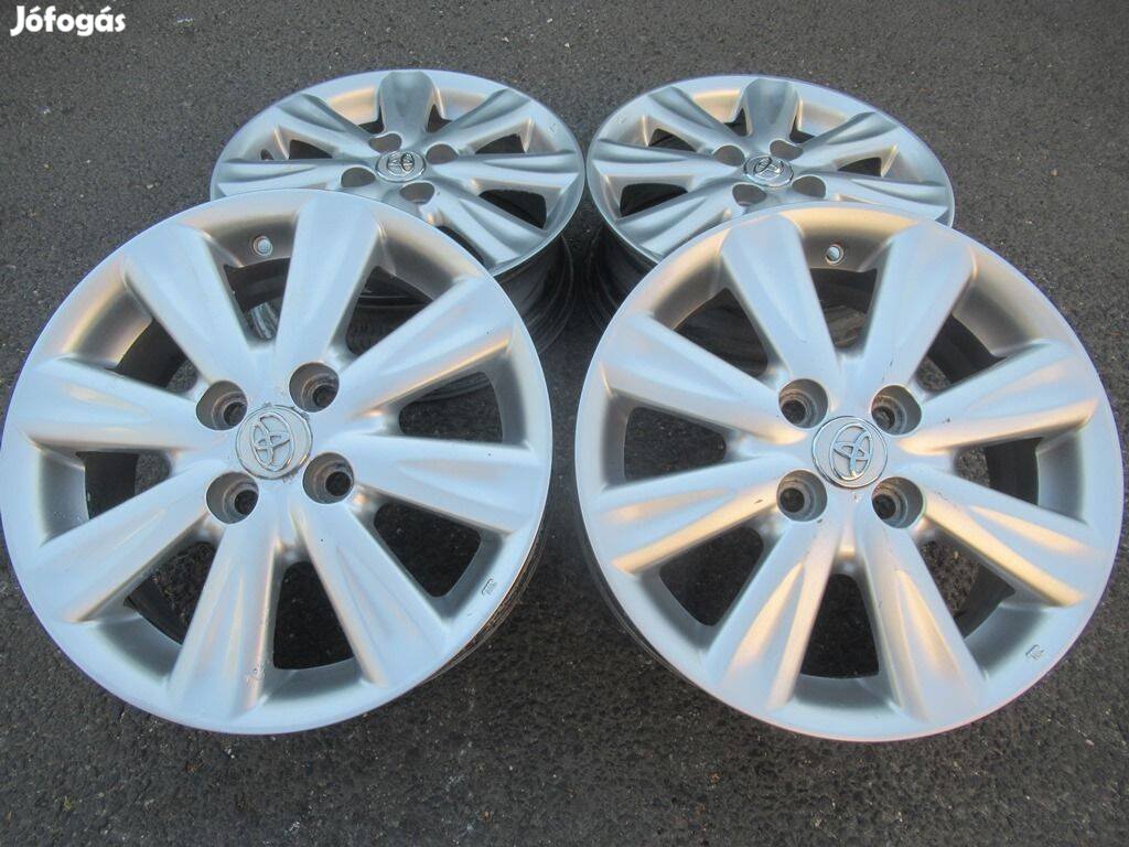 15" Toyota alufelni 4x100 gyári yaris felni corolla