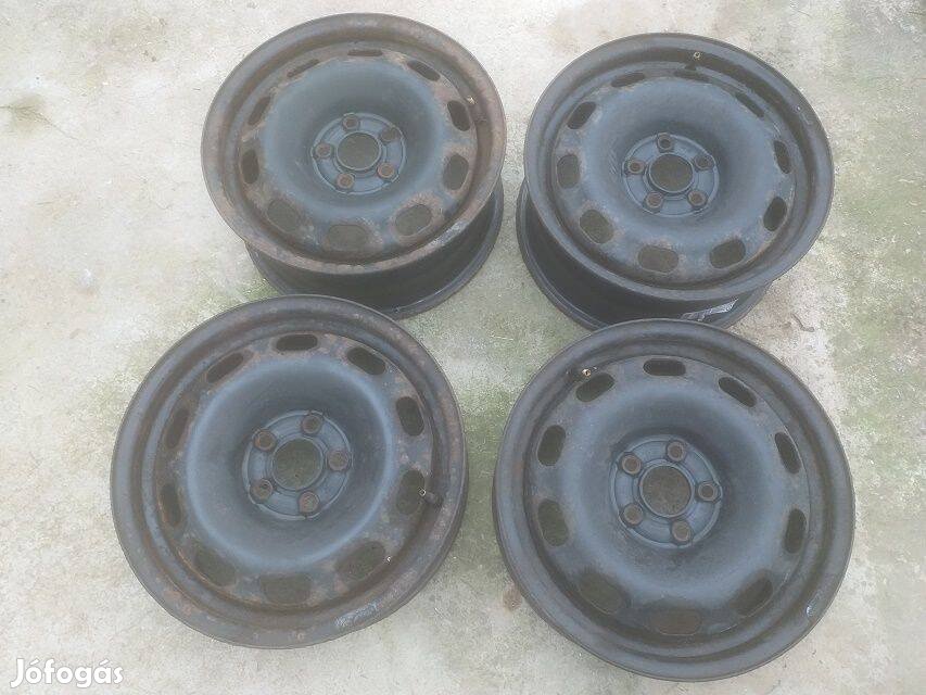 15" VW Golf Polo Skoda Octavia Seat Ibiza Audi A3 lemezfelni 5x100