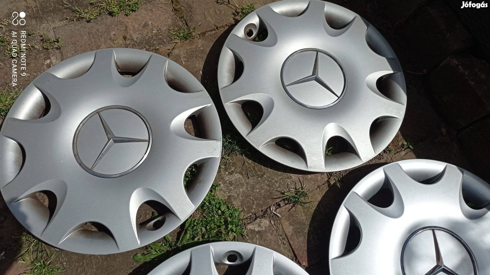 15" - os gyári Mercedes dísztárcsa garnitúra csak egyben