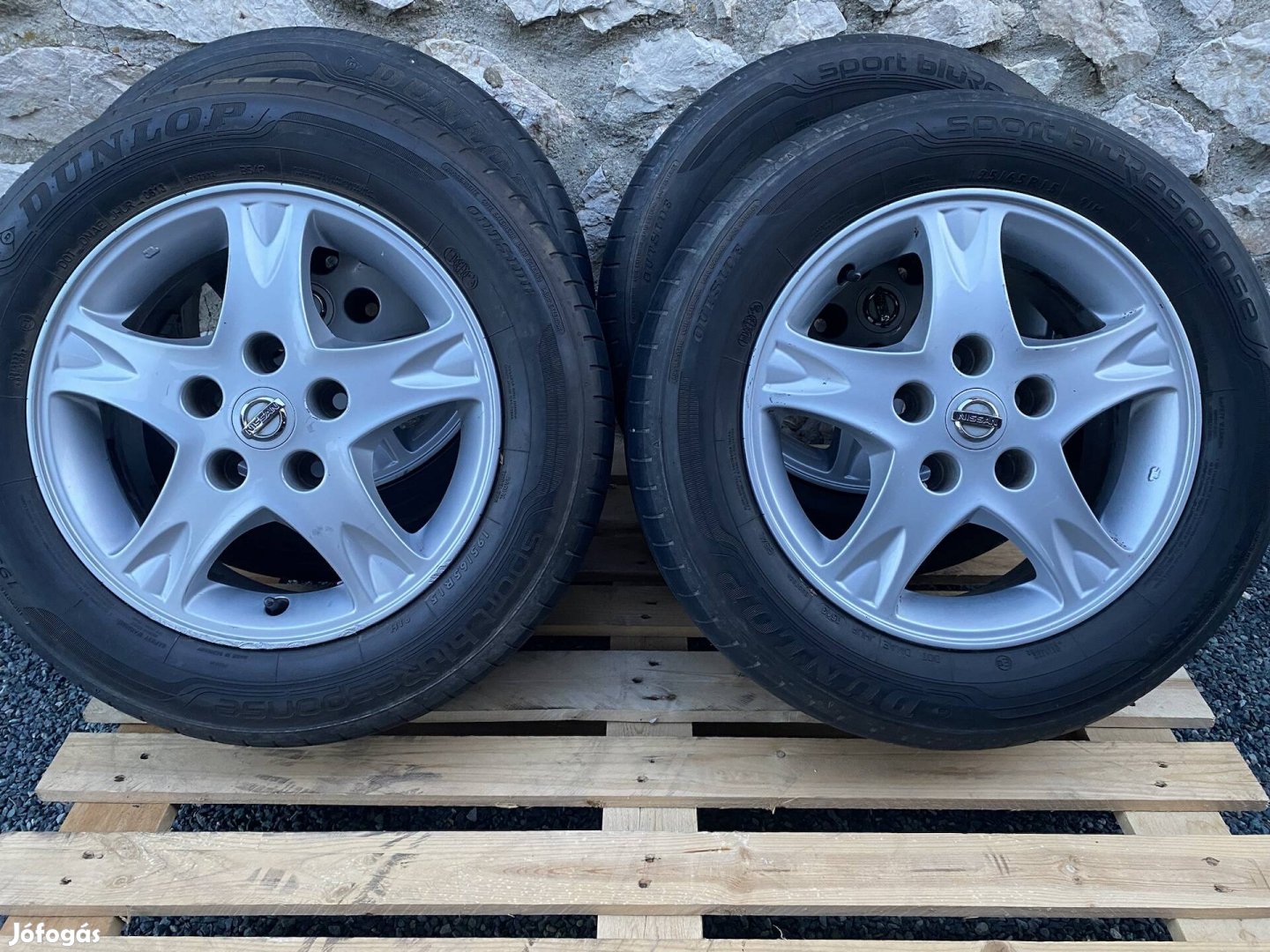 15" gyári Nissan Almera Tino alufelni 5x114,3