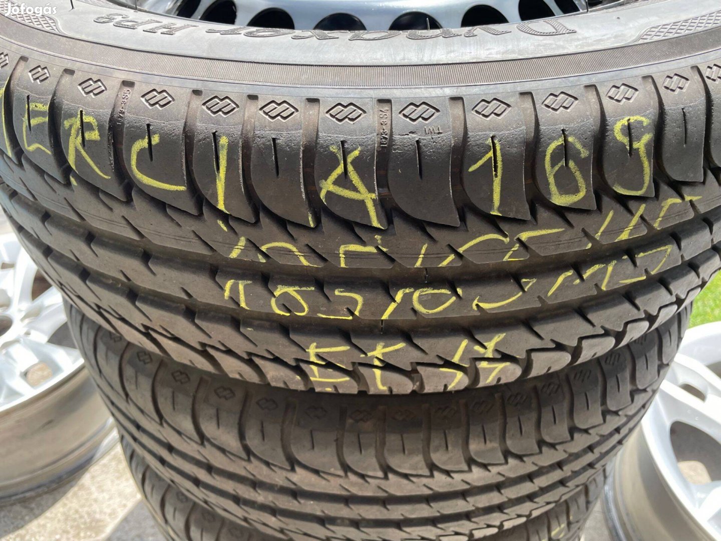 15" lemezfelnik 5x112 osztóra jó gumikkal A Mercedesről