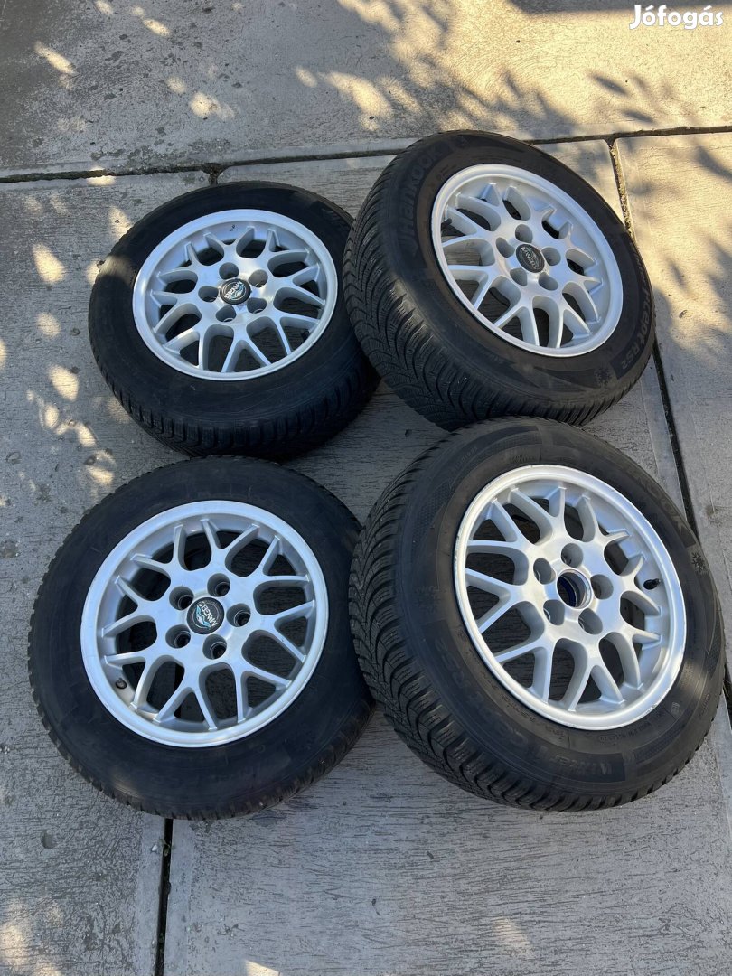 15"-os 5x112 felni szett, téli gumikkal
