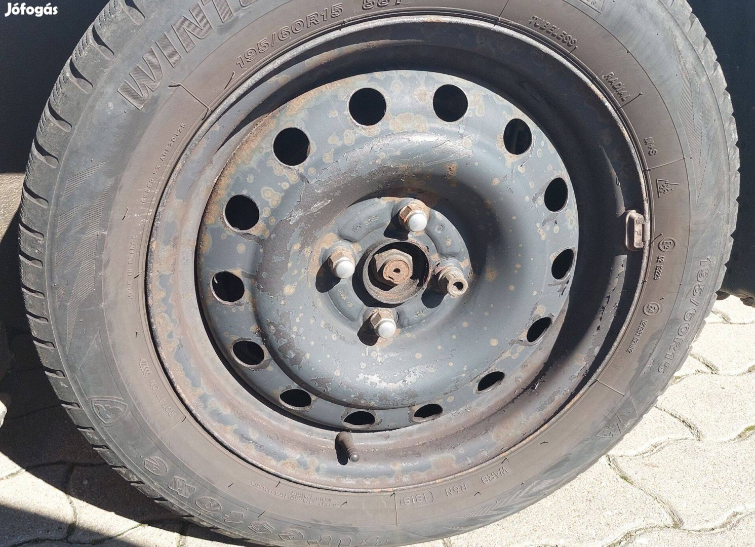 15"-os Honda lemezfelni acélfelni