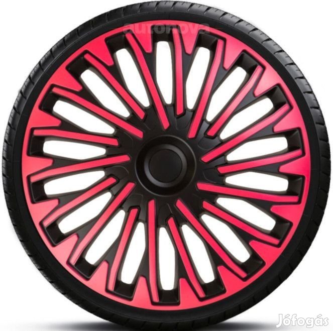 15"-os Soho Pink Black dísztárcsa garnitúra (4darab)