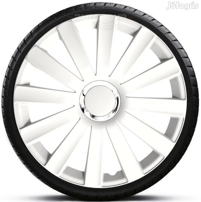 15"-os Spyder Pro White dísztárcsa garnitúra (4darab)