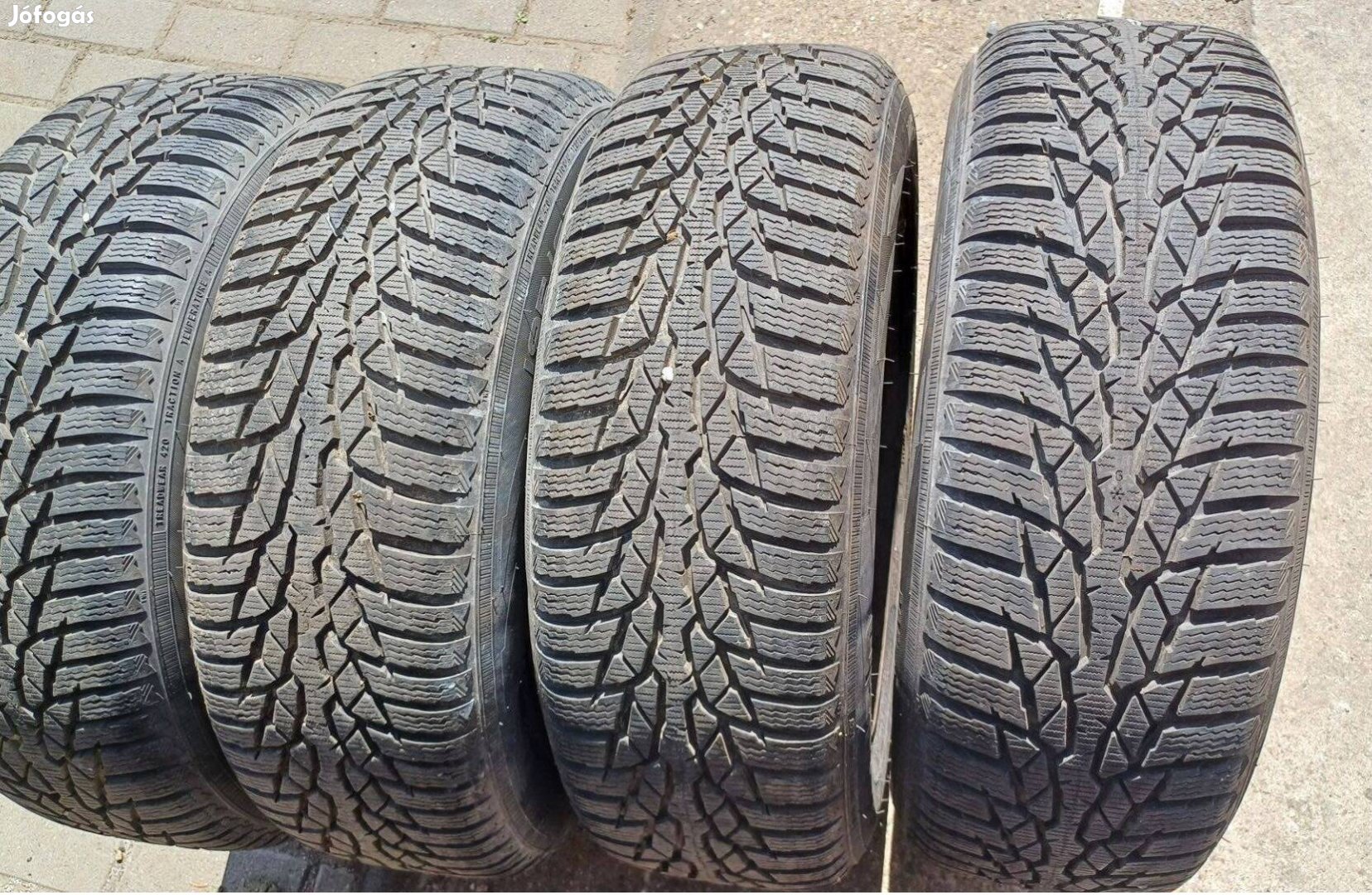 15"-ös, 4x100-as ET35 Opel télikerék garnitúra kitűnő állapotú eladó