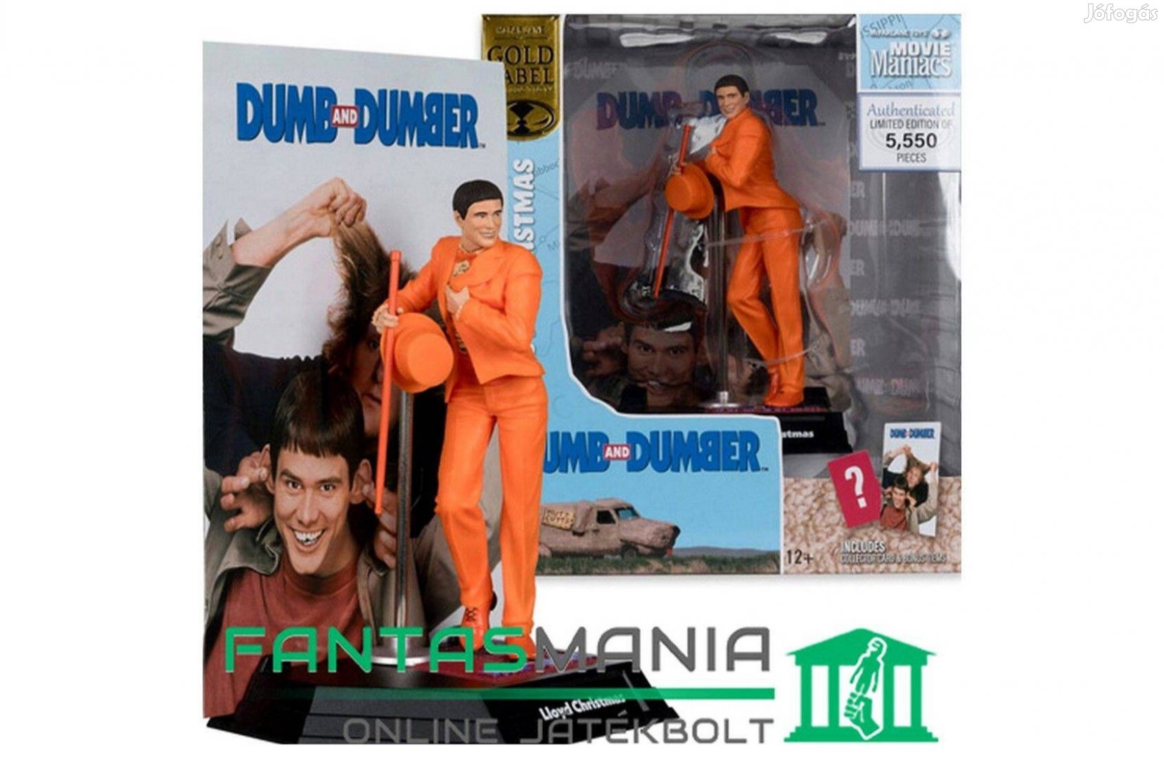 15 cm Dumb and Dumber figura Lloyd Christmas / Jim Carrey figura