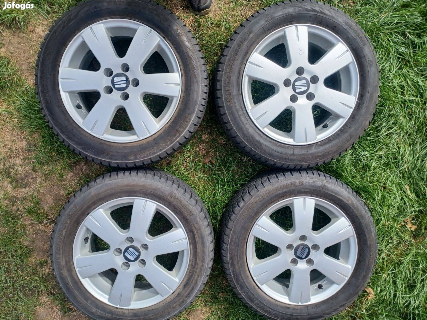 15 col 5x100 alufelni téli gumival Vw Seat Skoda