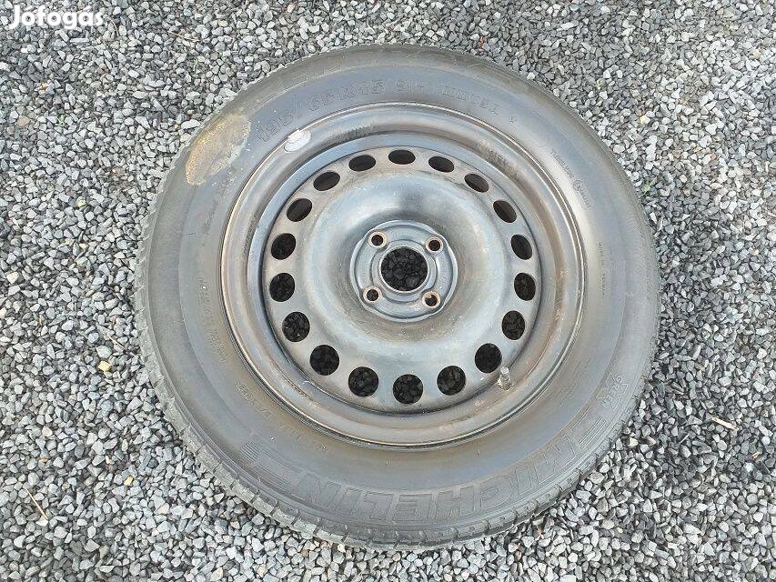 15 coll 4x100 Opel Fiat gyári acélfelni pótkerék Astra Grande Punto