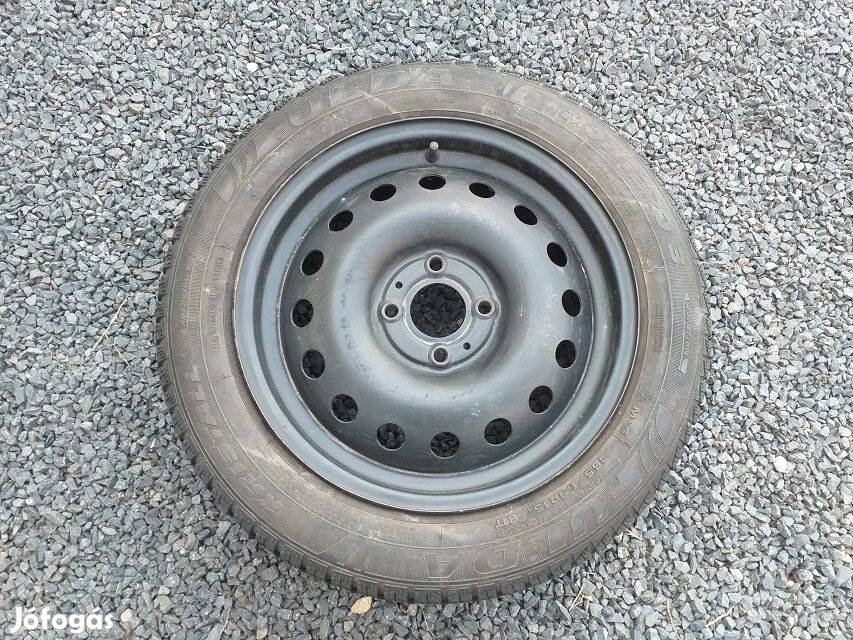 15 coll 4x100 Renault Nissan gyári acélfelni pótkerék Modus Note Micra