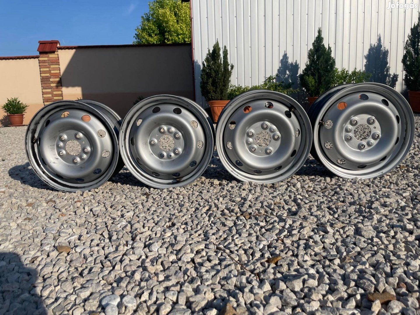 15 colos Fiat Ducato lemez felni elado