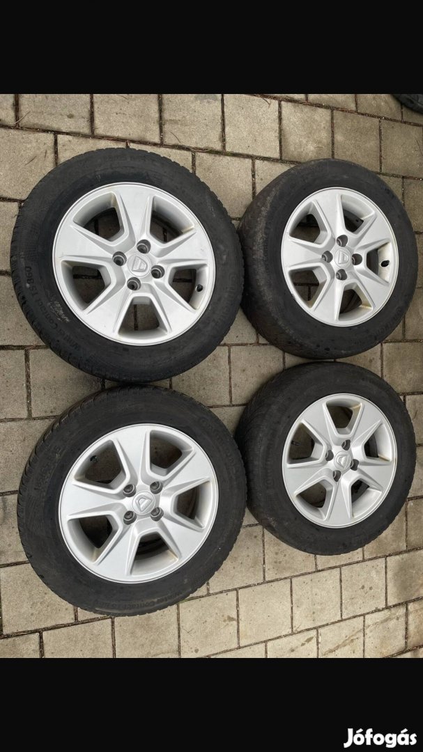 15 colos gyári Dacia alufelni 15 col