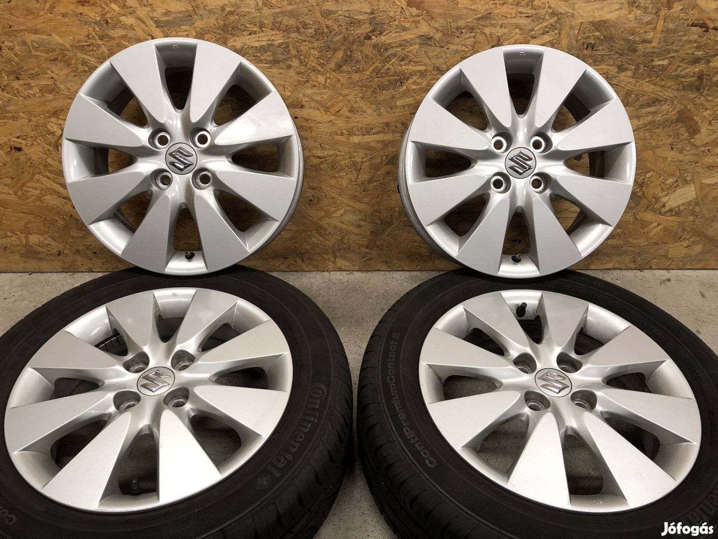 15 colos gyári Suzuki 4x100 alufelni Splash, Swift 15 col