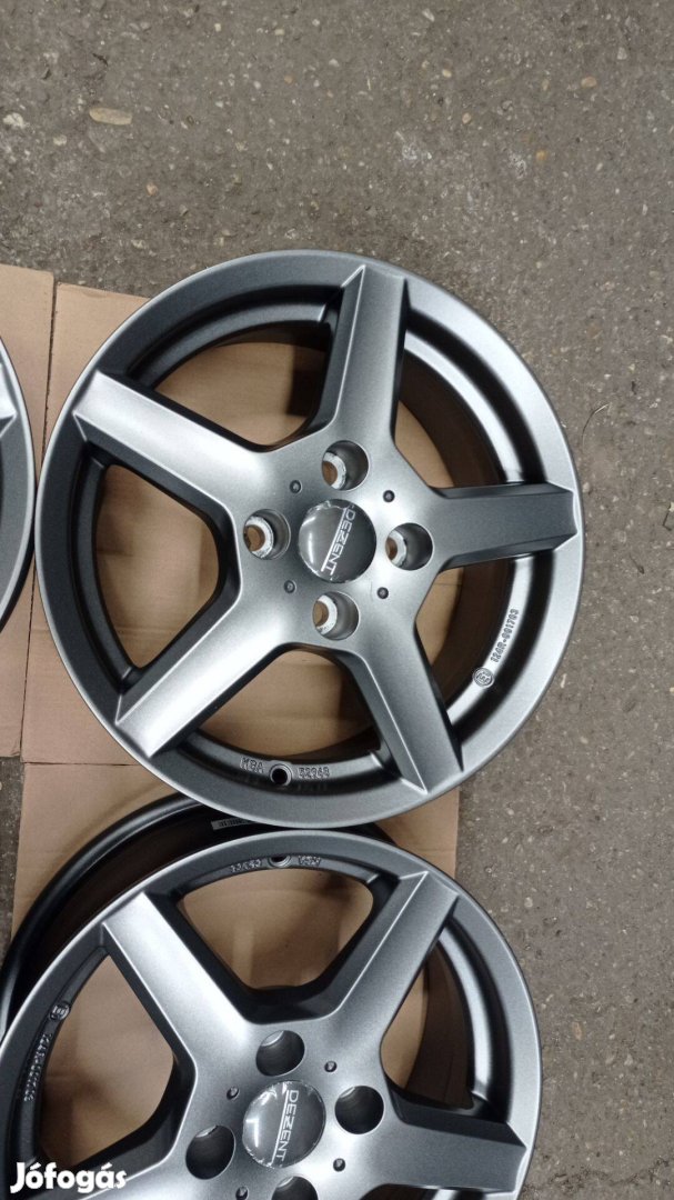 15 colos új Dezent Graphite matt 4x108 lyukosztású alu felni garnitúra