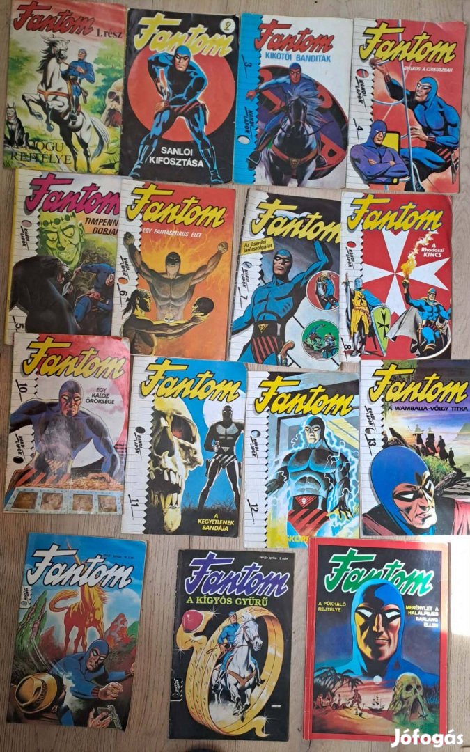 15 db Fantom képregény