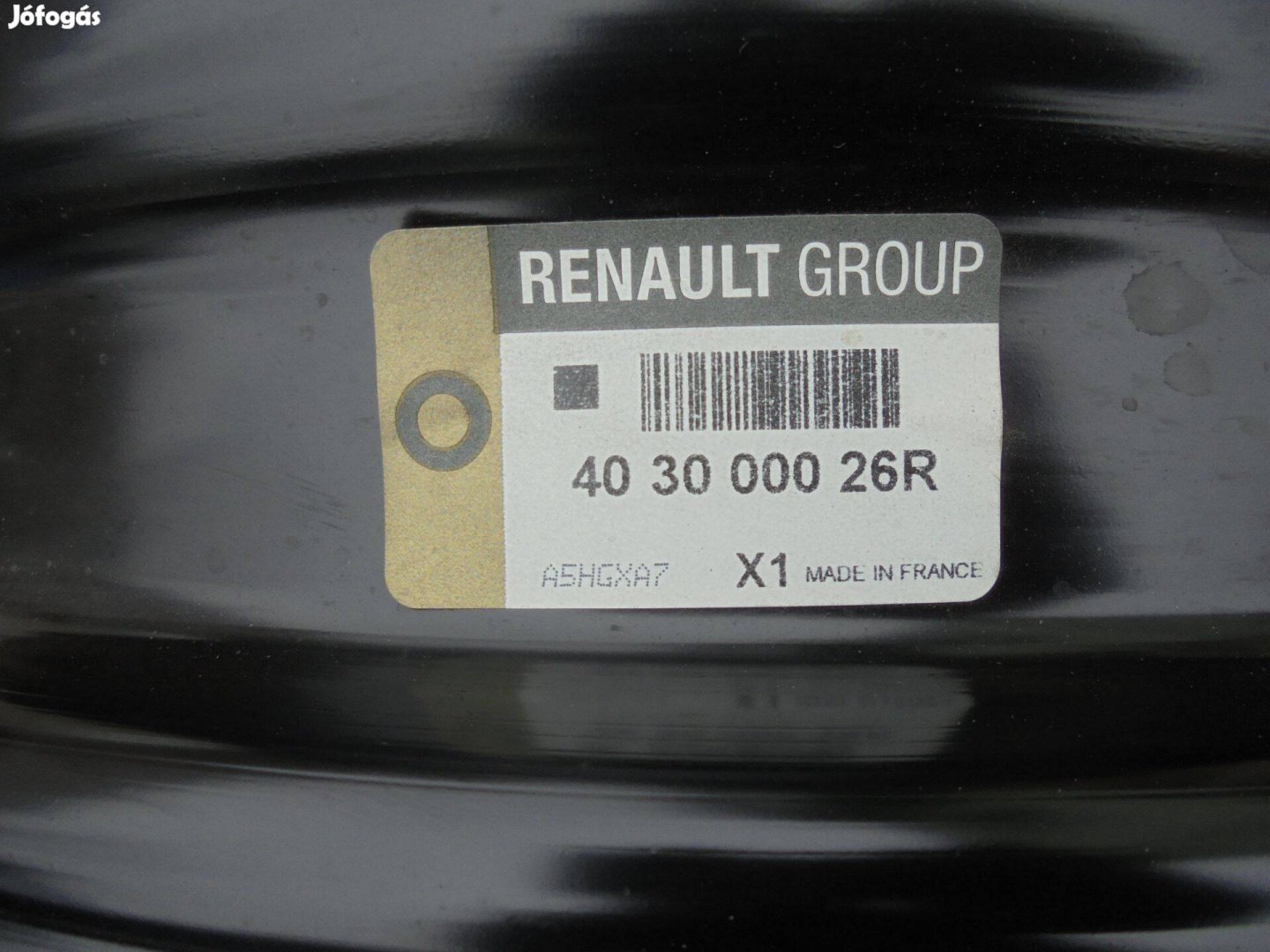 15-ös 1 db Renault új lemezfelni eladó