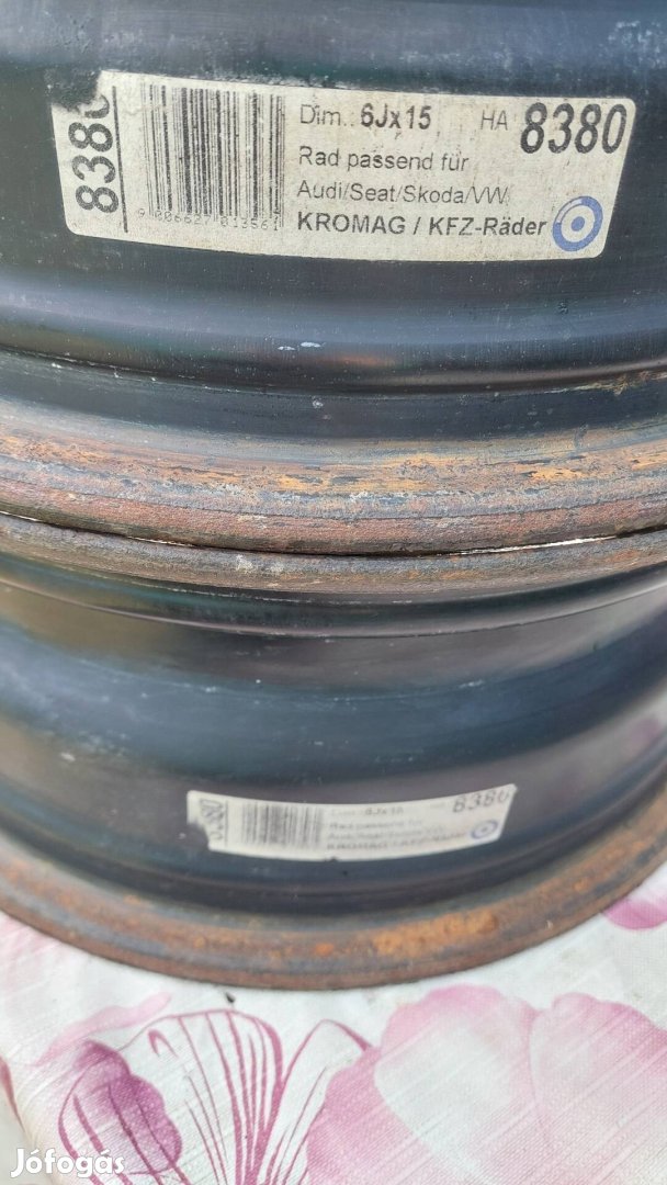 15-ös 5*100 VW felnik eladók