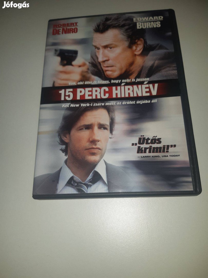 15 perc hírnév DVD Film