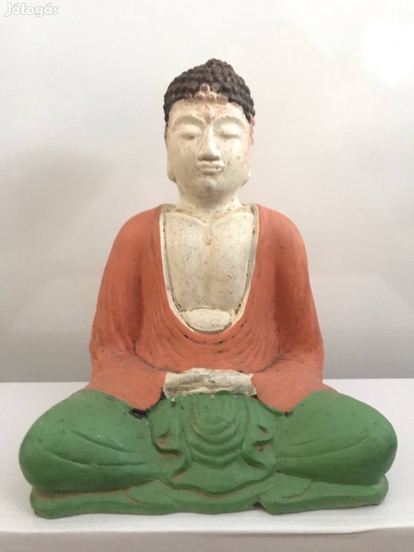 15cm-es Indiai Buddha szobor olcsón eladó 