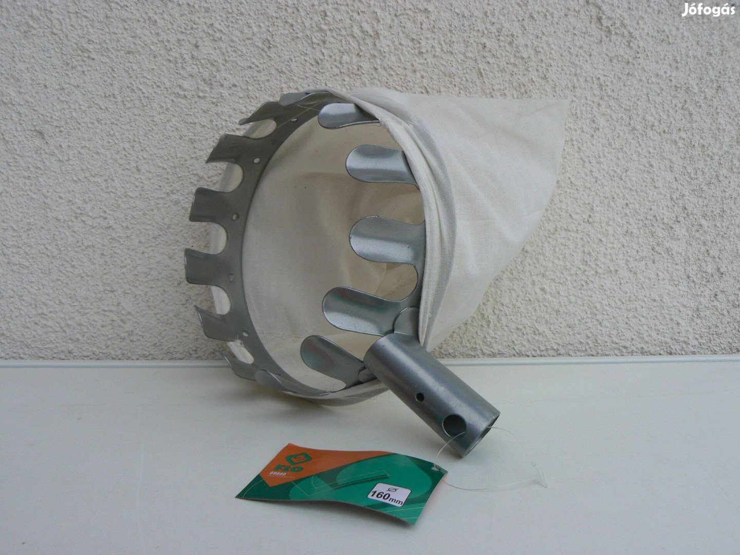 160mm átmérőjű gyümölcsszedő, alma, körteszedő kosár fej