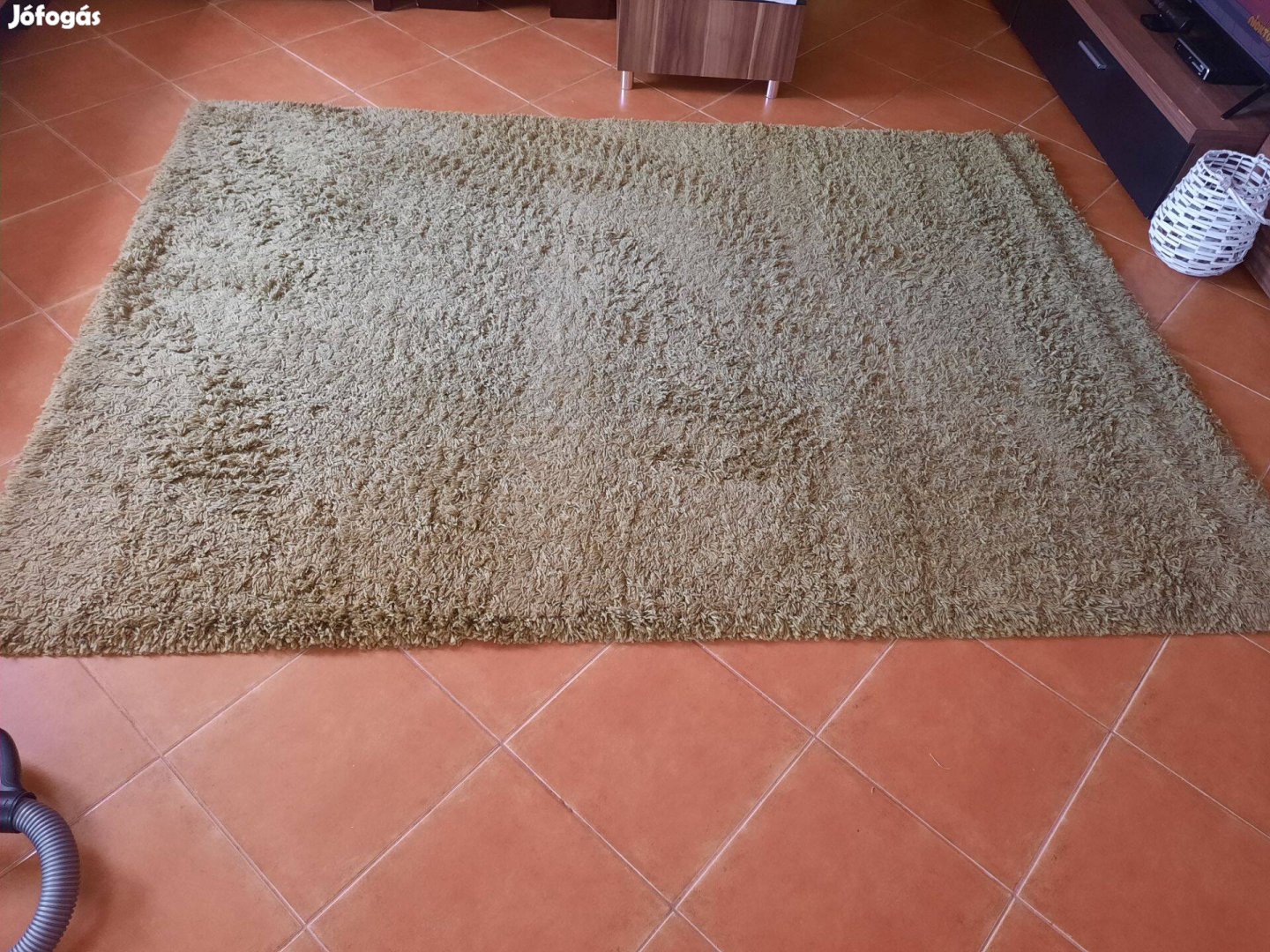 160x200 cm zöld szőnyeg