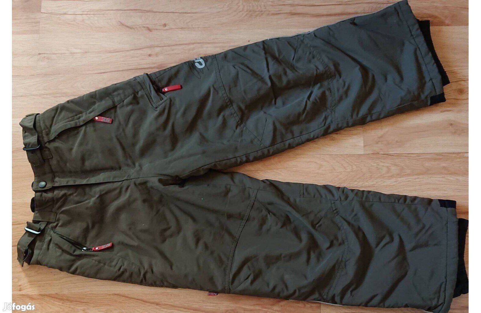 164-es méretű bélelt orkán nadrág / sínadrág