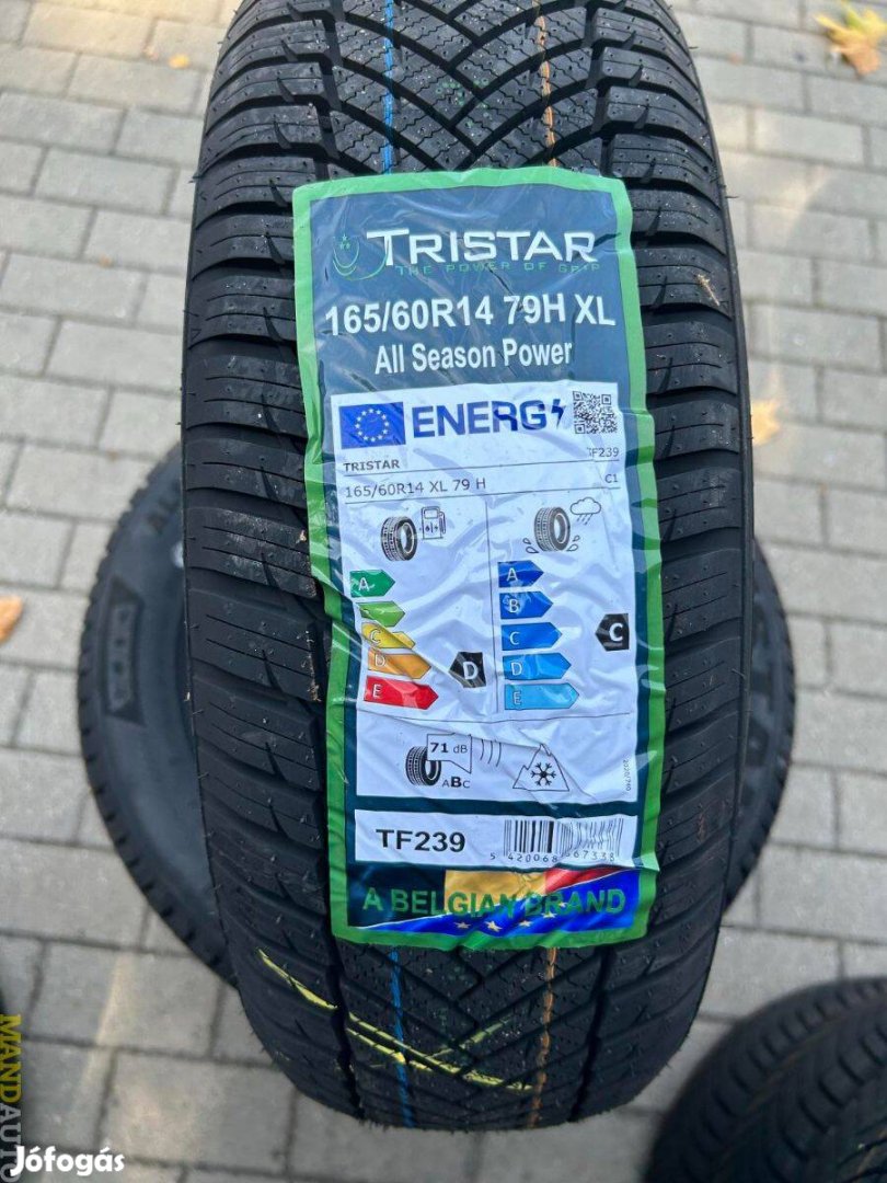 165/60R14 Tristar All Season,Új négy évszakos gumi