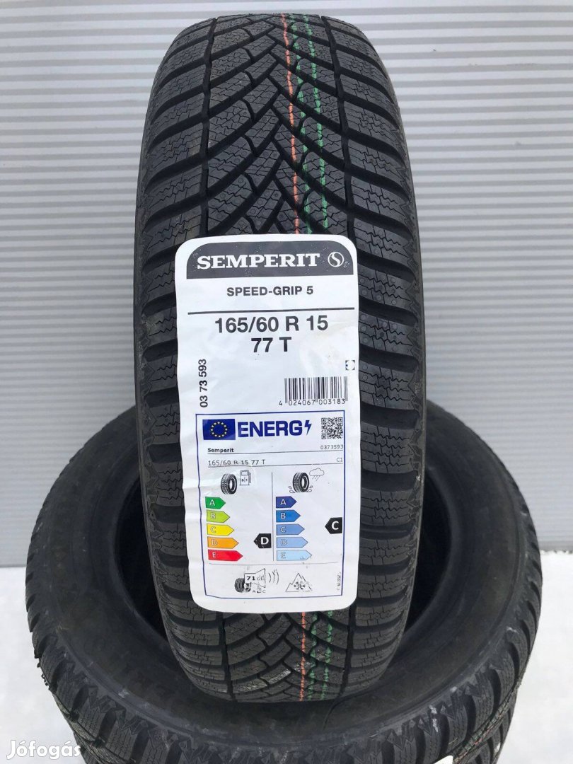 165/60R15 165/60 R15 új Semperit téli gumi Dot21 ÁR/db