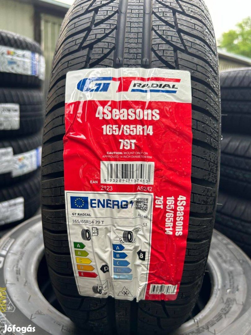 165/65R14 Gtradial 4Seasons,Új négyévszakos gumi