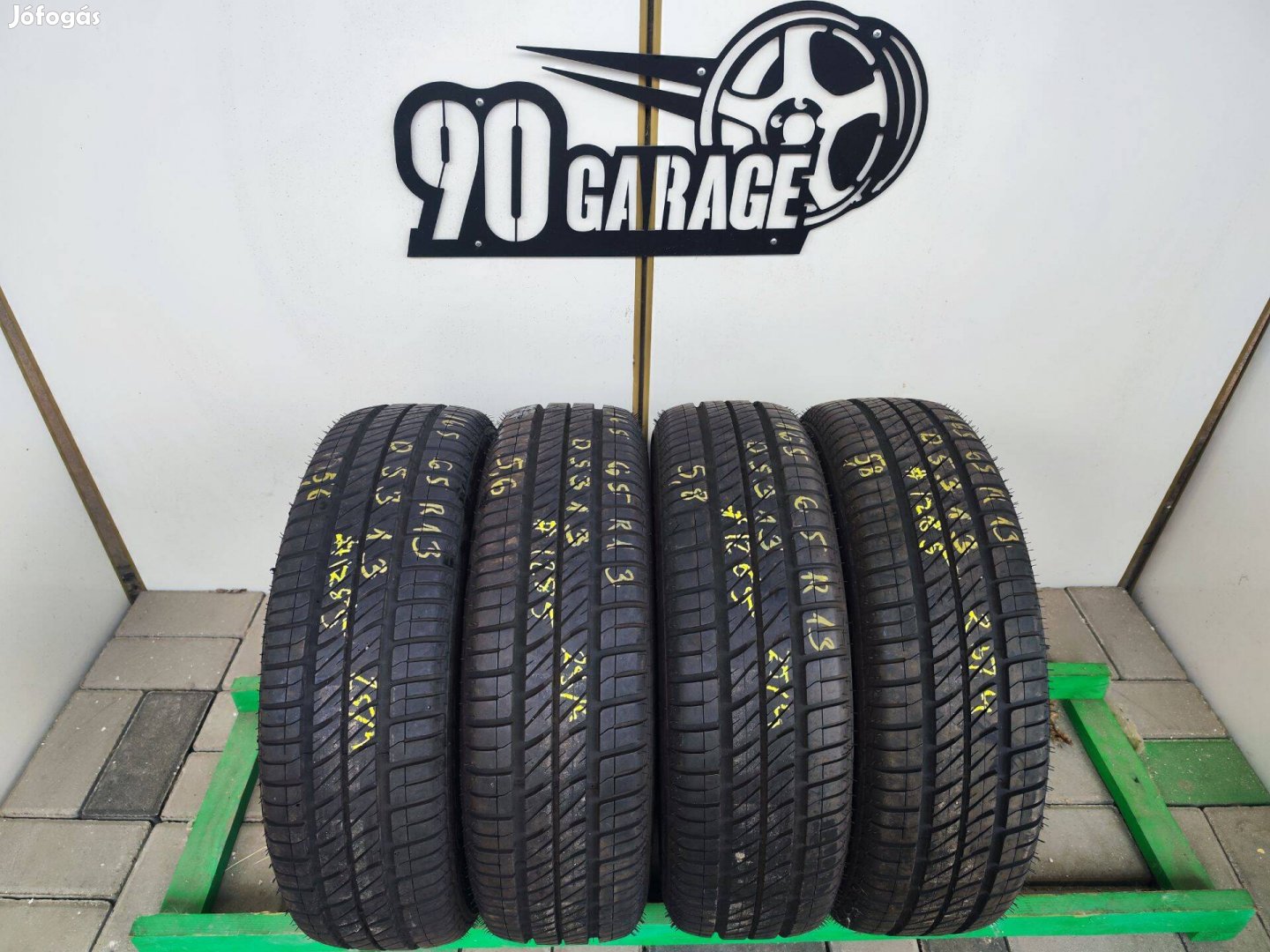 165/65 R13 Sava 4db Nyárigumi 90Garage #1285