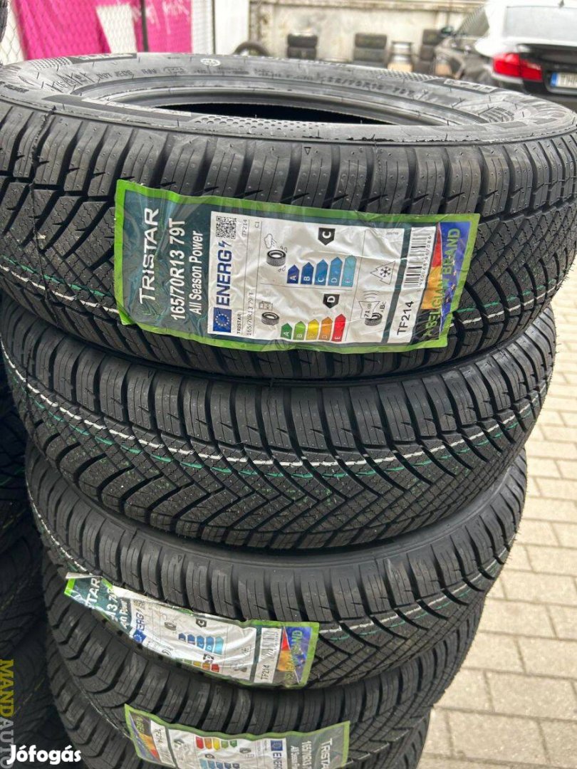 165/70R13 Tristar All Season,Új négy évszakos gumi